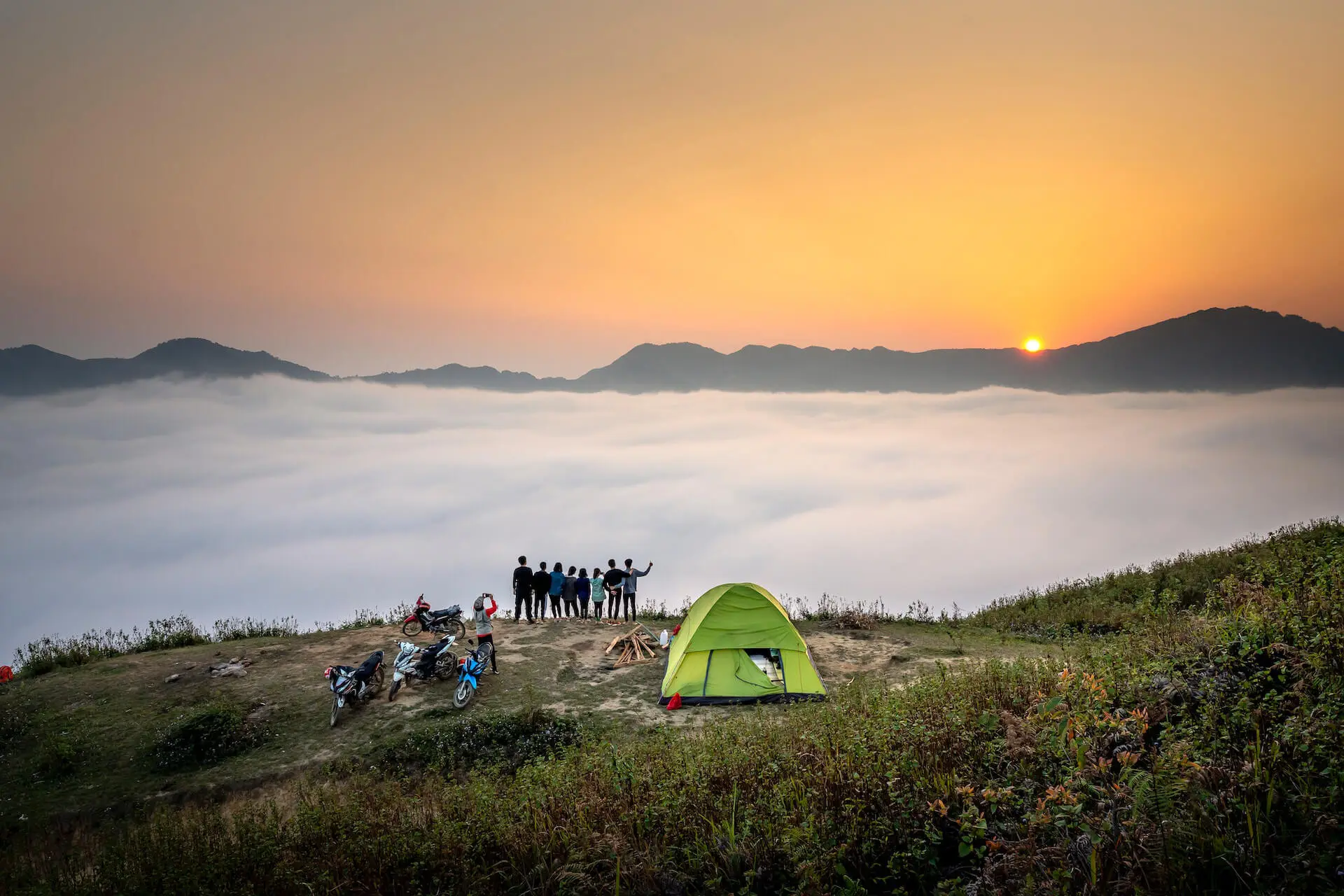 Motorcycle Camping